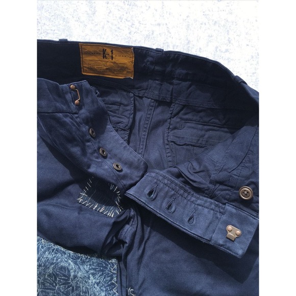 RARE Mens Dockers 29x34 Army Military Cramerton K-1 Khaki Pants Patch Work - Picture 13 of 16